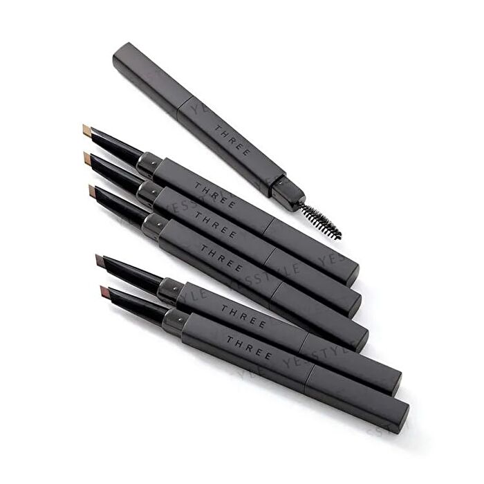 THREE Advanced Eye-Dentity Eyebrow Pencil - 04 Dark Brown Refill