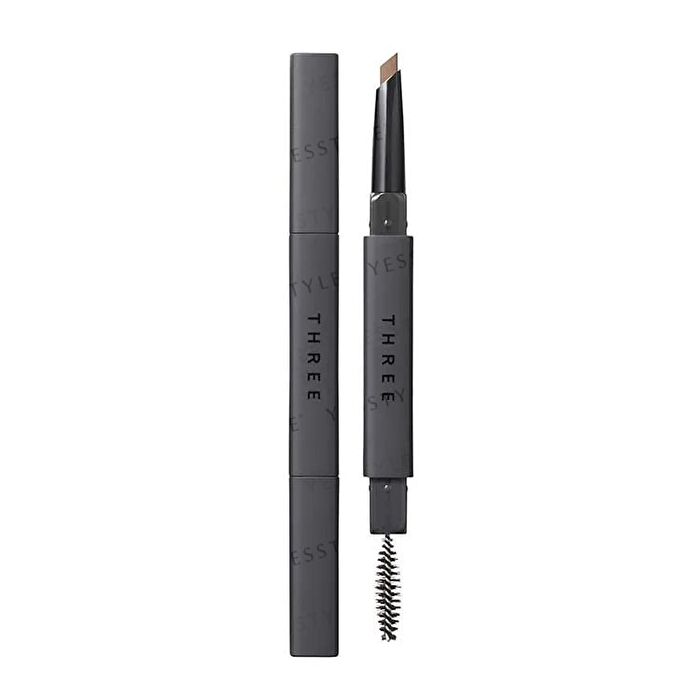 THREE Advanced Eye-Dentity Eyebrow Pencil - 04 Dark Brown Refill