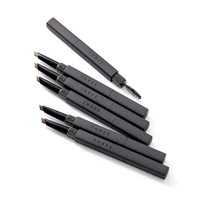 THREE Advanced Eye-Dentity Eyebrow Pencil - 04 Dark Brown Refill