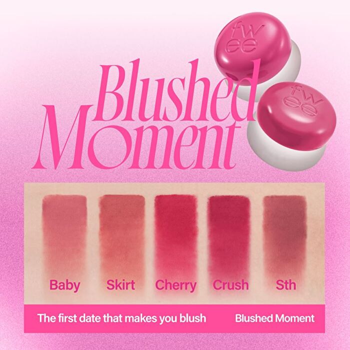 fwee Lip&Cheek Blurry Pudding Pot - 35 Colors - #BS03 Bubble