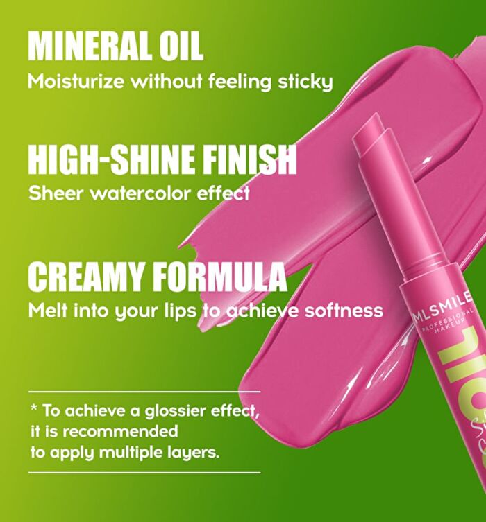 Mlsmile Set of 3: Shiny Lip Balm Set - C - #Set C