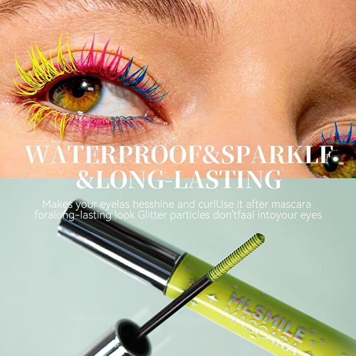 Waterproof Glitter Mascara - 1-3 - #01 - 6ml