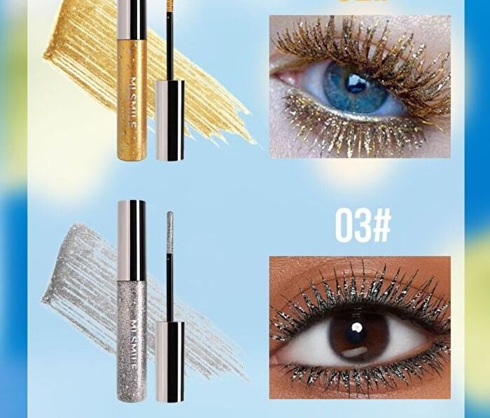 Waterproof Glitter Mascara - 1-3 - #01 - 6ml