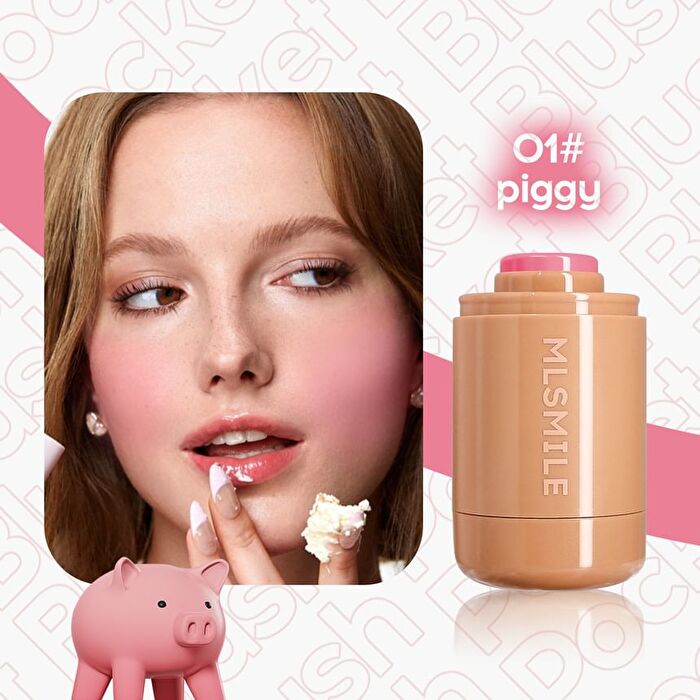 Pocket Lip & Cheek Blusher - 1-3 - #02 Guice bxo
