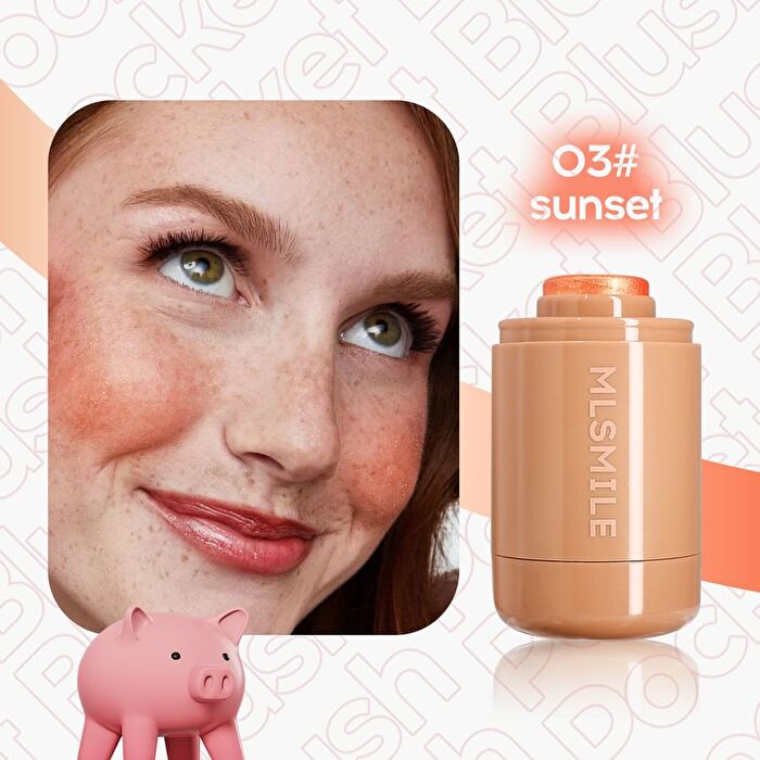 Pocket Lip & Cheek Blusher - 1-3 - #02 Guice bxo