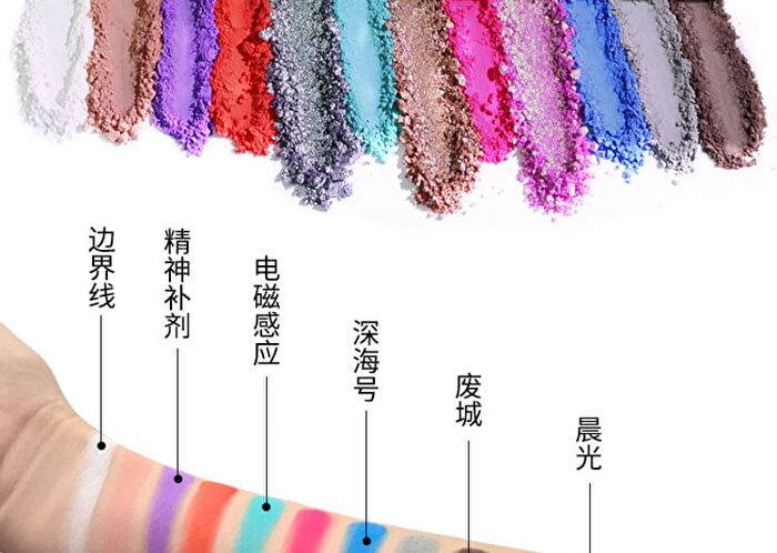 Bionics Project 12-Color Chameleon Eyeshadow Palette - #20g