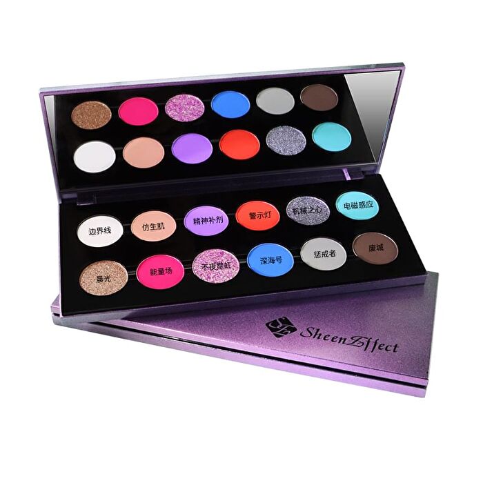 Bionics Project 12-Color Chameleon Eyeshadow Palette - #20g