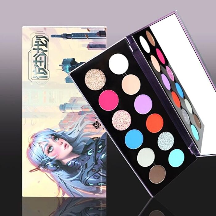 Bionics Project 12-Color Chameleon Eyeshadow Palette - #20g