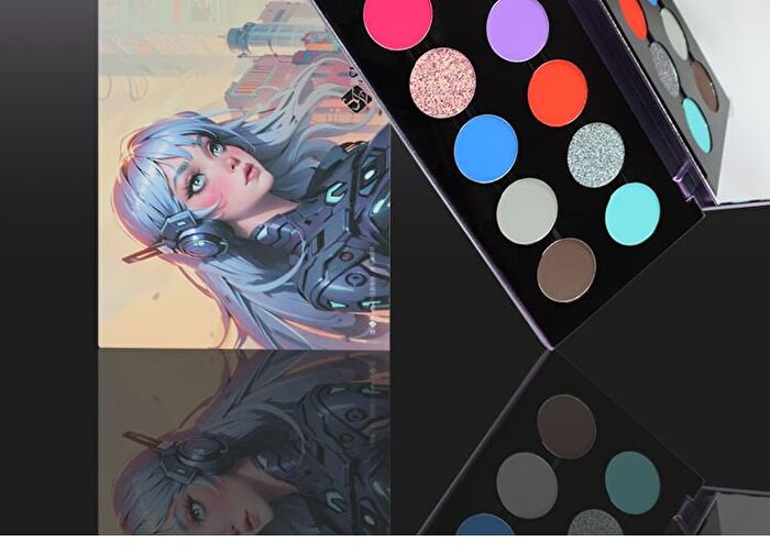 Bionics Project 12-Color Chameleon Eyeshadow Palette - #20g