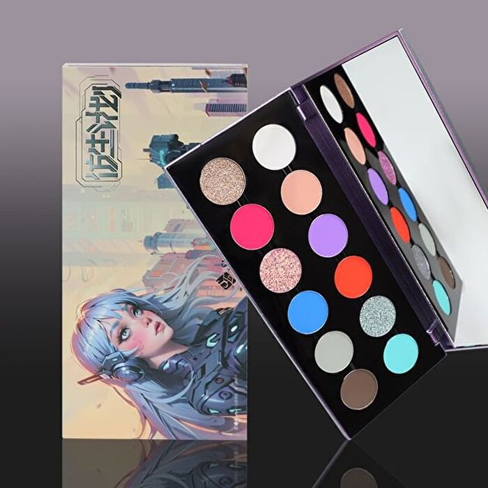 Bionics Project 12-Color Chameleon Eyeshadow Palette - #20g