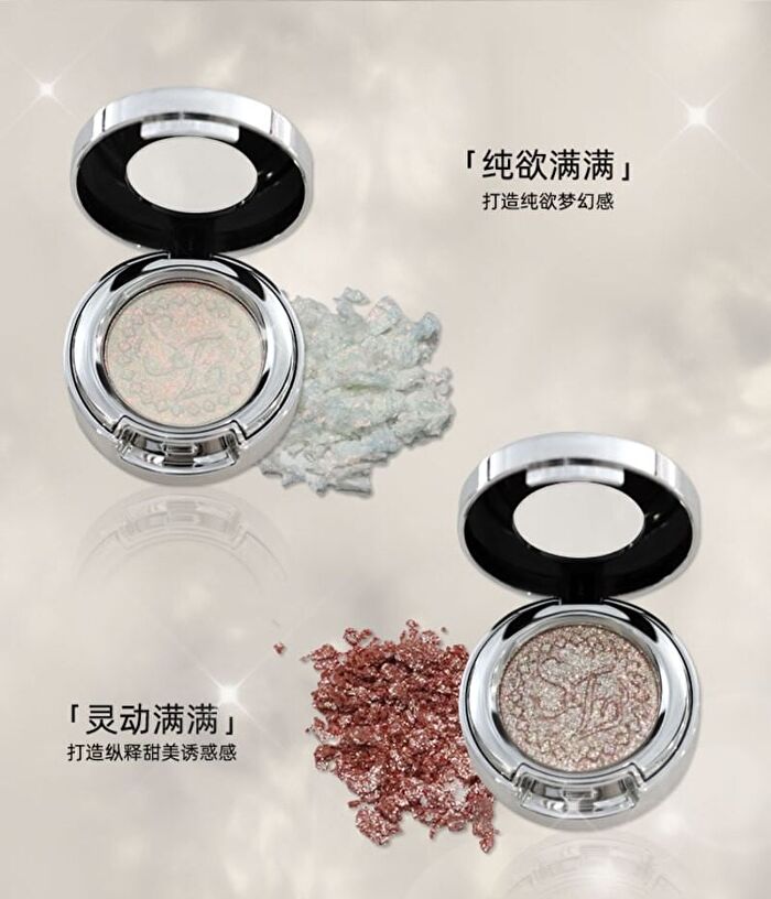 DANAZANA Flash Chameleon Eyeshadow - 2 Colors - #02 Pure desire - 1.8g