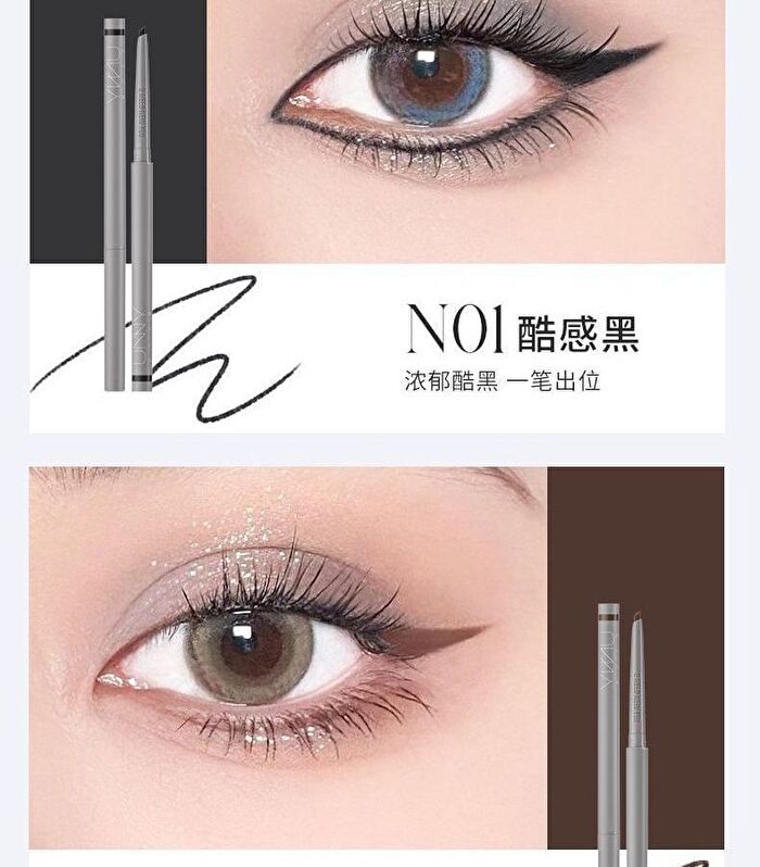 Cool Color Gel Eyeliner - 5 Colors - N01# Cool Black - 60mg
