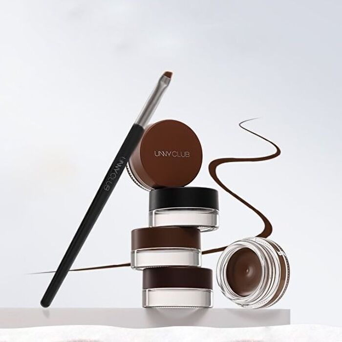 Long-Wear Eyeliner Gel - 4 Colors - 02# Natural Brown - 3g