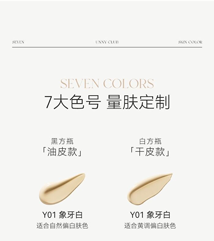 Moisturizing Lasting Foundation For Dry Skin - 3 Shades - P01# - 30g