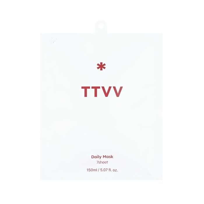 Ttvv Daily Mask Set - 7 sheets