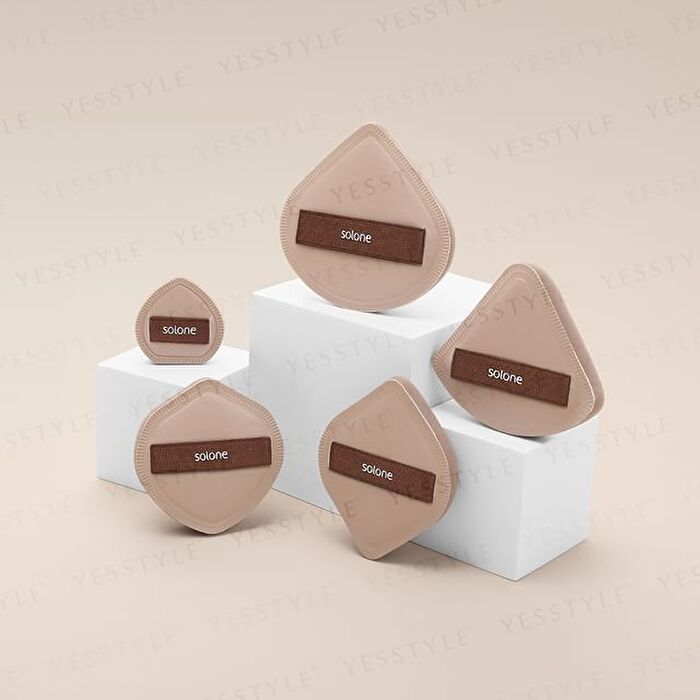 Souffle Makeup Puff Cocoa Series - FC03 Fan Shaped