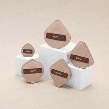 Solone Souffle Makeup Puff Cocoa Series - FC06 Enlarge Circular Sector