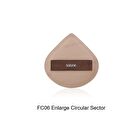 Souffle Makeup Puff Cocoa Series - Finger Cushion Puff - 2 pcs