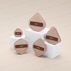 Souffle Makeup Puff Cocoa Series - Finger Cushion Puff - 2 pcs