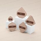 Souffle Makeup Puff Cocoa Series - Finger Cushion Puff - 2 pcs