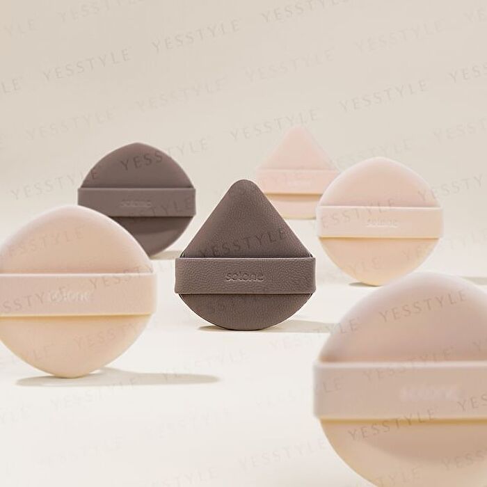 Air Cushion Puff - Fan Shaped - 2 pcs