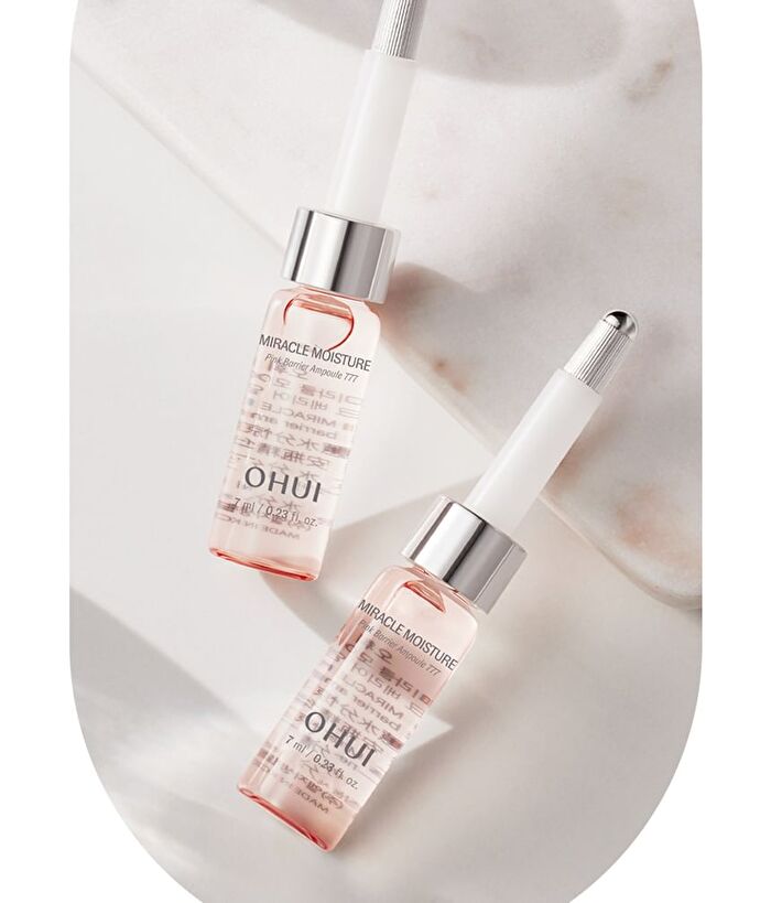 Miracle Moisture Pink Barrier Ampoule 777 Set - 2025 Version - 7 pcs