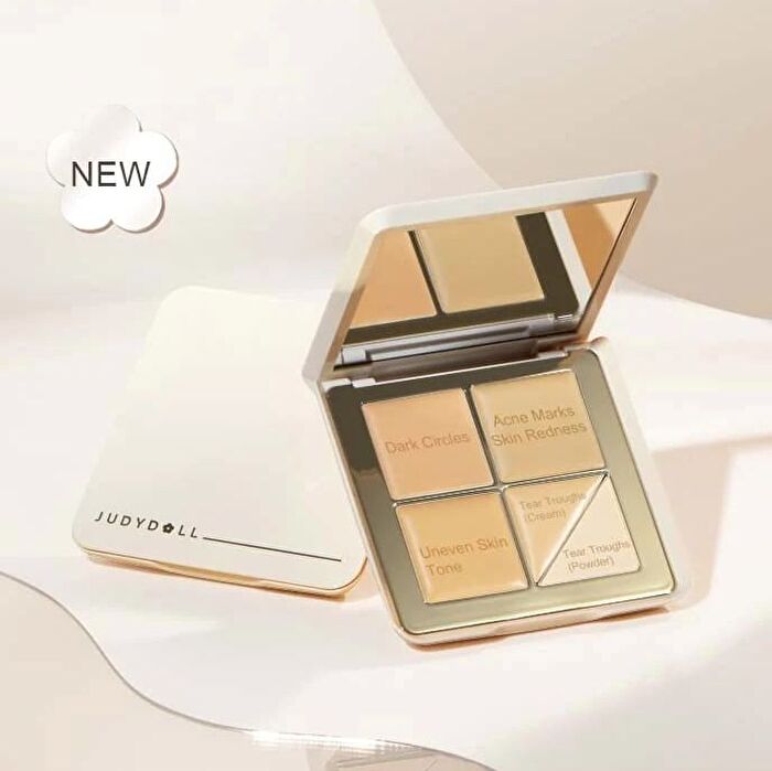 5 Shades Concealer Palette - 3 Colors - #1.5 Neutral Skin Tone - 6g