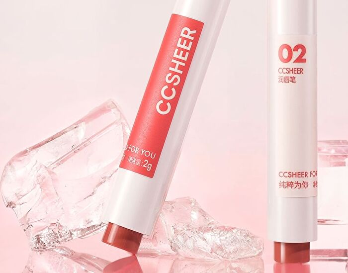 Ccsheer Watery Lip Balm Pen - 2 Types - 01# Tinted - 2g