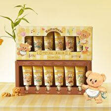 roopy Musical Series Fougere Plant Essential Oil Hand Cream Gift Set Butter Bear Limited Edition (6pcs) - Gift Set (12g x 6pcs)