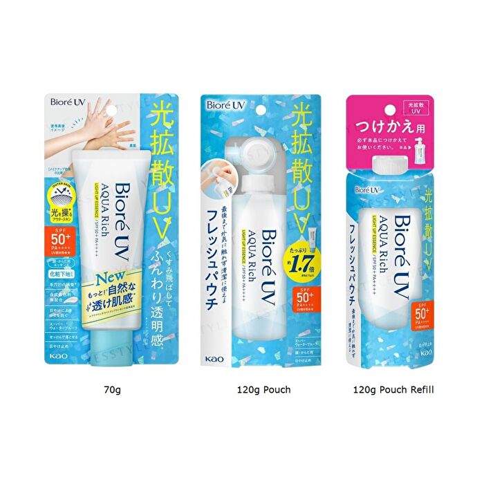 Biore  Aqua Rich Light Up Essence+ - 70g - JP Edition