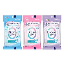 Biore Zero Sarasara Powder Sheet - Gentle Soap - 10 pcs