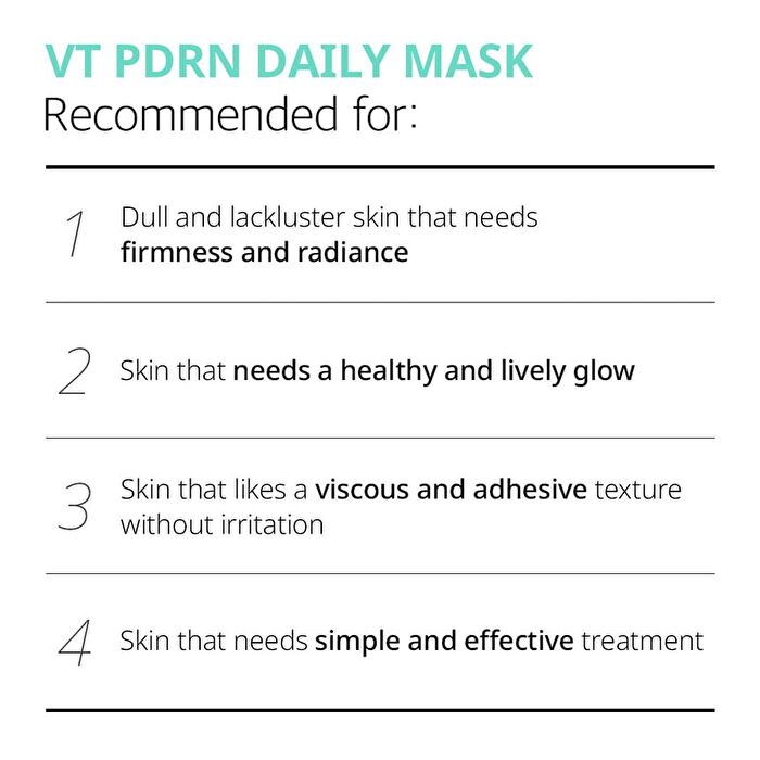 Vt PDRN Daily Mask - 30 sheets