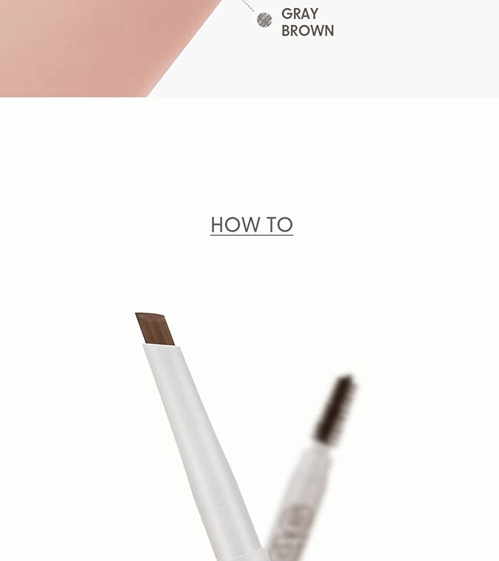 Code Glokolor Mono Brow Pencil Auto - 3 Colors - 2025 Version - #03 Natural Brown