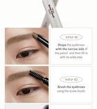 Code Glokolor Mono Brow Pencil Auto - 3 Colors - 2025 Version - #03 Natural Brown