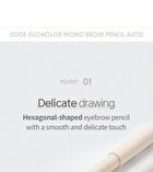 Code Glokolor Mono Brow Pencil Auto - 3 Colors - 2025 Version - #03 Natural Brown