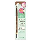1 Day Tattoo 3 Way Eyebrow Pencil - 02 Natural Brown