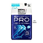 Men\'s Biore Face & Body Sheets PRO - Ice Savon - 26 Sheets