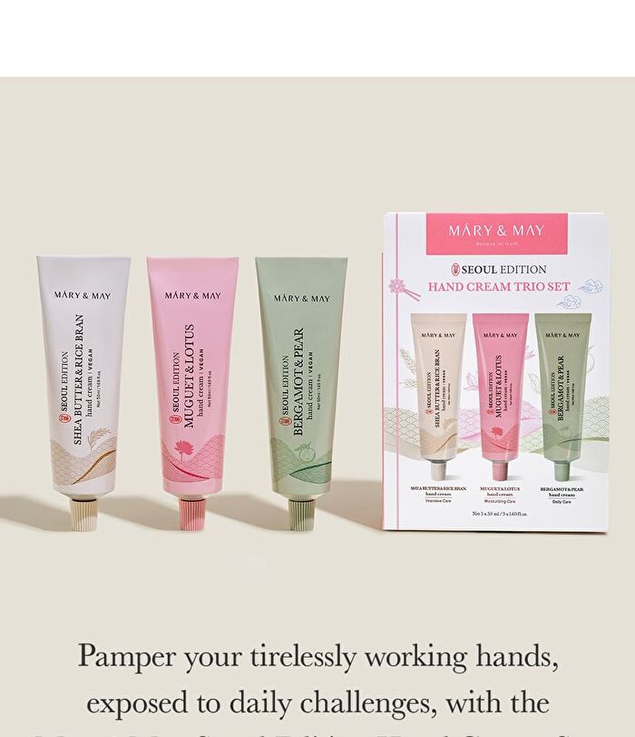 Seoul Edition Hand Cream Trio Set - 3 pcs