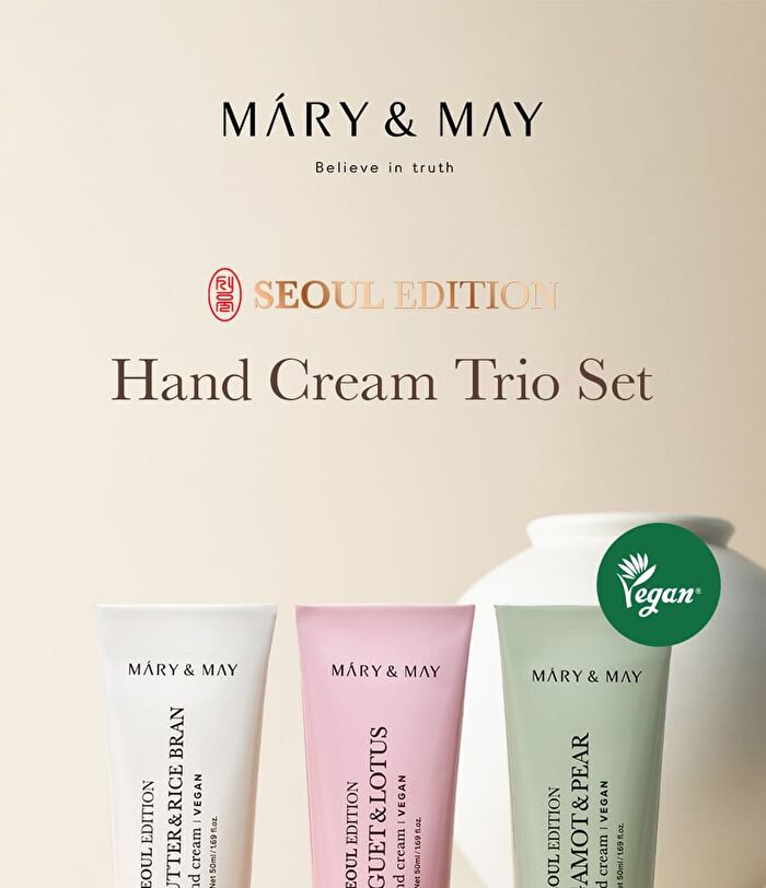 Seoul Edition Hand Cream Trio Set - 3 pcs