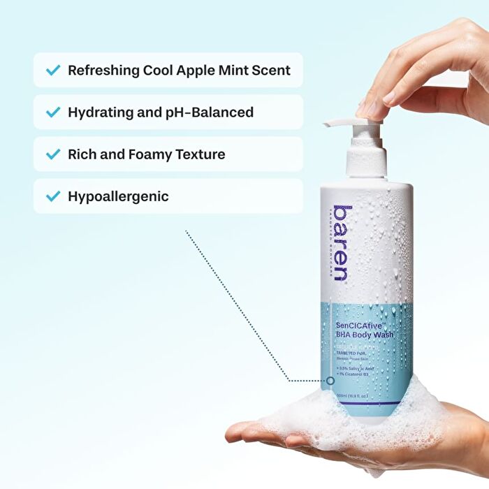 SenCICAtive BHA Body Wash - 500ml
