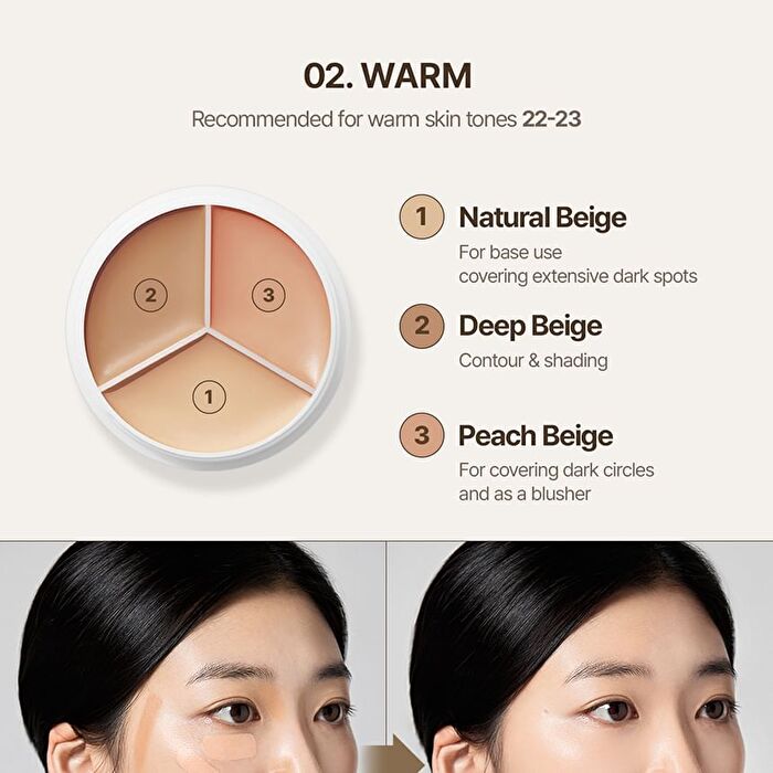 Tfit Cover Up Pro Concealer - 7 Types - #05 Deep