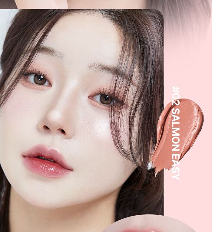 Glossy Lip Glow Pencil - 3 Colors - #02 Salmon Easy