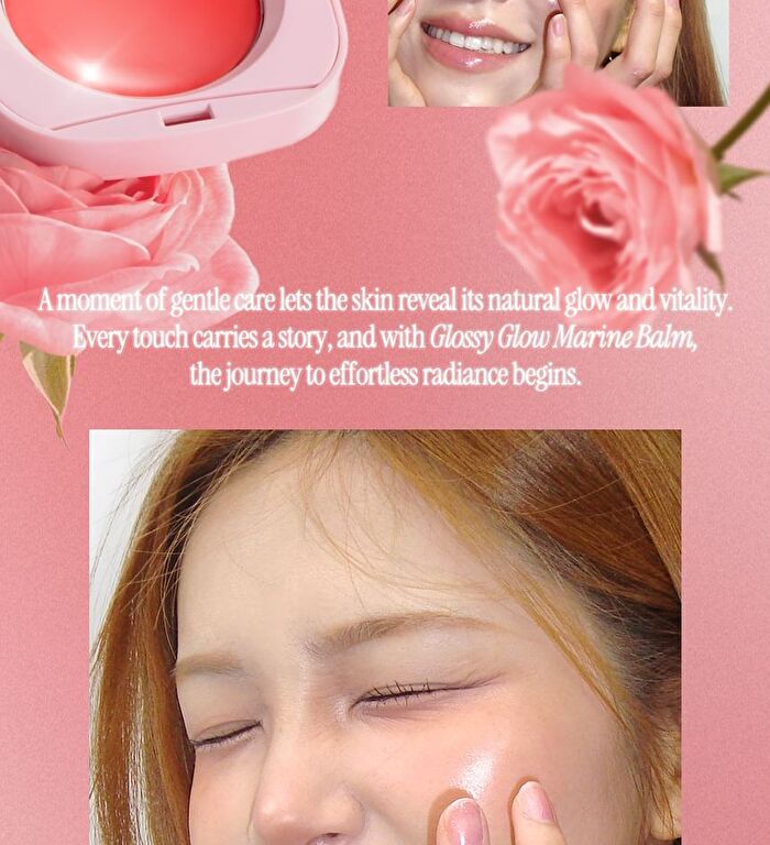 Glossy Glow Marine Balm - 3 Colors - #03 Rose Coral
