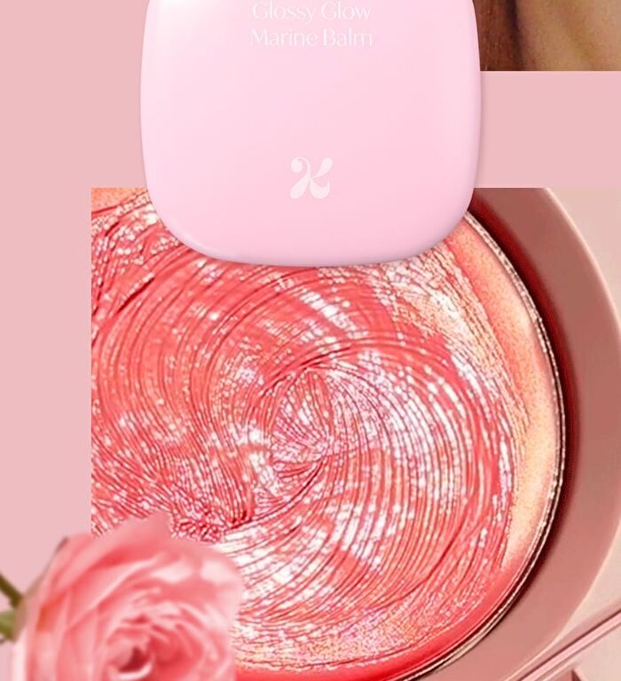Glossy Glow Marine Balm - 3 Colors - #03 Rose Coral