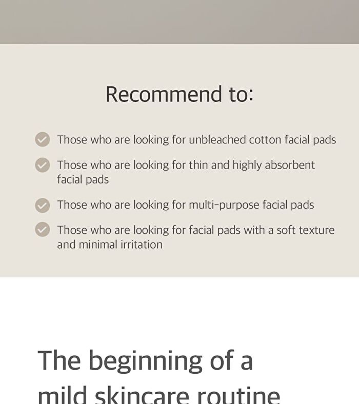 Mild Multi Cotton Pad - 100 pads