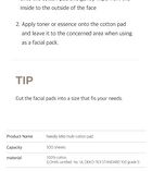 Mild Multi Cotton Pad - 100 pads