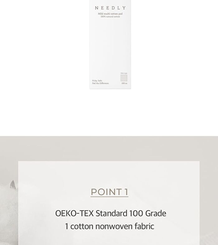 Mild Multi Cotton Pad - 100 pads