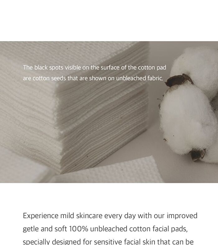 Mild Multi Cotton Pad - 100 pads
