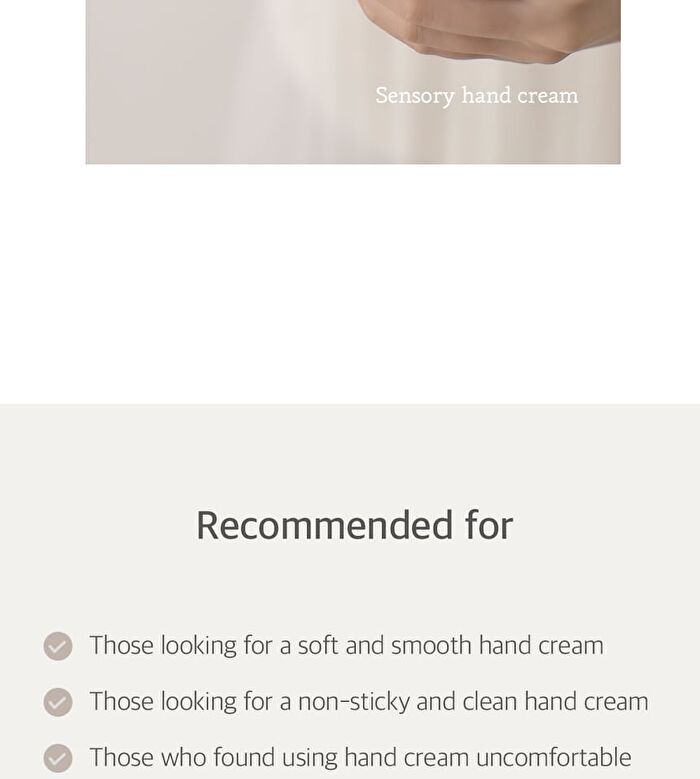 Sensory Hand Cream - 3 Types - #630 Dreamy Desert