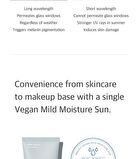 Vegan Mild Moisture Sun - 50ml